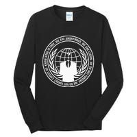 Anonymous Guy Fawkes We Are Anonymous Tall Long Sleeve T-Shirt