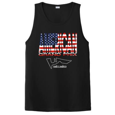 American Gp Flag Us Grand Prix (Cota) Inspired PosiCharge Competitor Tank