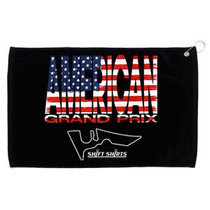 American Gp Flag Us Grand Prix (Cota) Inspired Grommeted Golf Towel