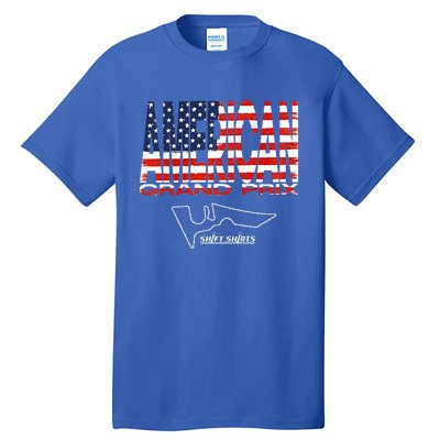 American Gp Flag Us Grand Prix (Cota) Inspired Tall T-Shirt