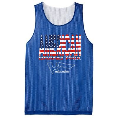 American Gp Flag Us Grand Prix (Cota) Inspired Mesh Reversible Basketball Jersey Tank