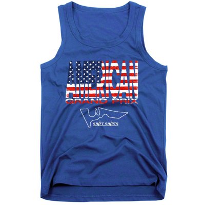 American Gp Flag Us Grand Prix (Cota) Inspired Tank Top