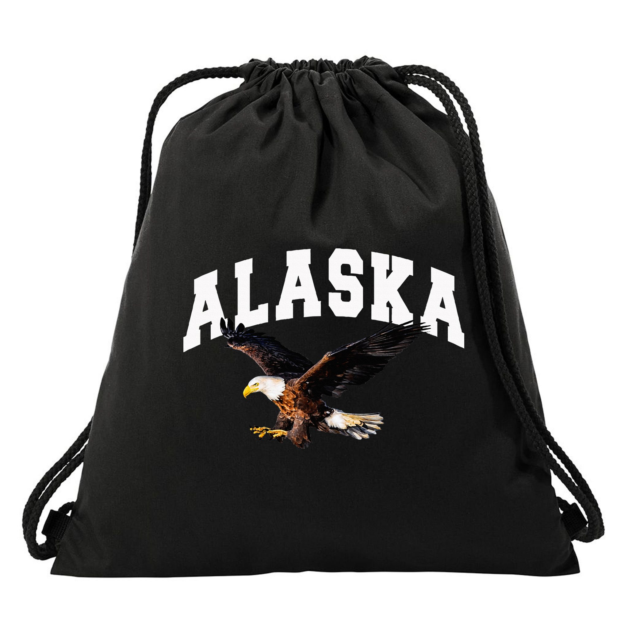 Alaska Gifts For Women Anchorage Juneau Drawstring Bag