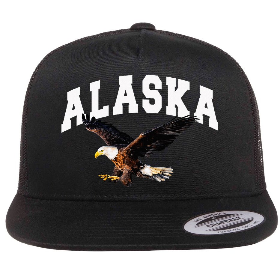 Alaska Gifts For Women Anchorage Juneau Flat Bill Trucker Hat