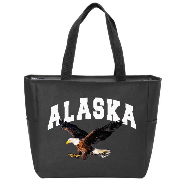 Alaska Gifts For Women Anchorage Juneau Zip Tote Bag