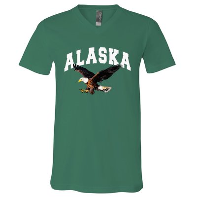 Alaska Gifts For Women Anchorage Juneau V-Neck T-Shirt