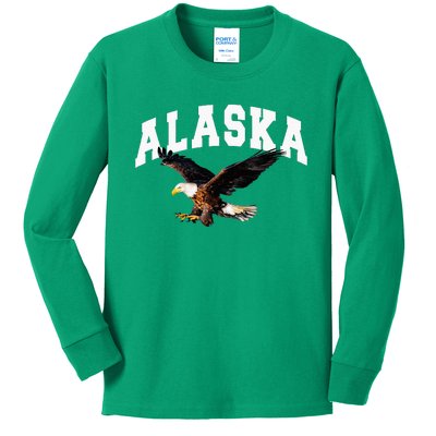 Alaska Gifts For Women Anchorage Juneau Kids Long Sleeve Shirt