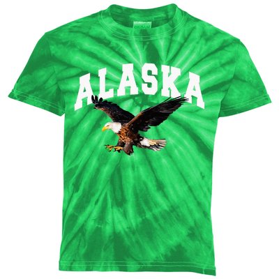 Alaska Gifts For Women Anchorage Juneau Kids Tie-Dye T-Shirt