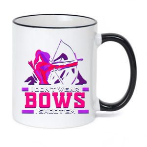 Archery Girl For Woman Archer Bow And Arrow Hunt 11oz Black Color Changing Mug