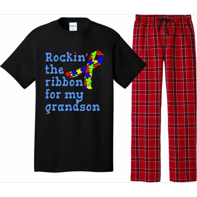 Autistic Grandson For Grandparents Pajama Set