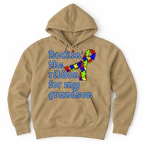 Autistic Grandson For Grandparents Hoodie