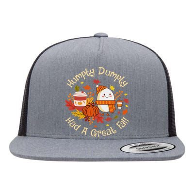 A Great Fall Thanksgiving Autumn Season Flat Bill Trucker Hat