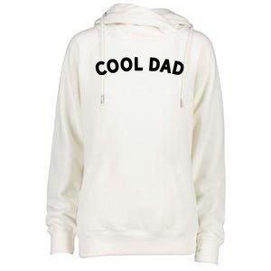 Awesome Gift For The Coolest Dad Fathers Day Family Cool Dad Gift Womens Funnel Neck Pullover Hood