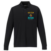 Autism Gifts For Adults Autistic Asperger Syndrom Autist Asd Performance Long Sleeve Polo