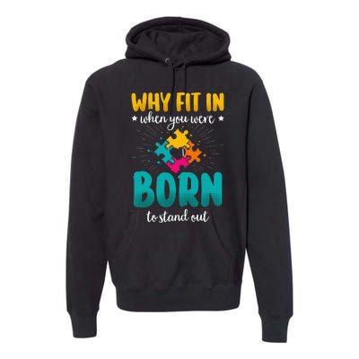 Autism Gifts For Adults Autistic Asperger Syndrom Autist Asd Premium Hoodie