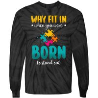 Autism Gifts For Adults Autistic Asperger Syndrom Autist Asd Tie-Dye Long Sleeve Shirt