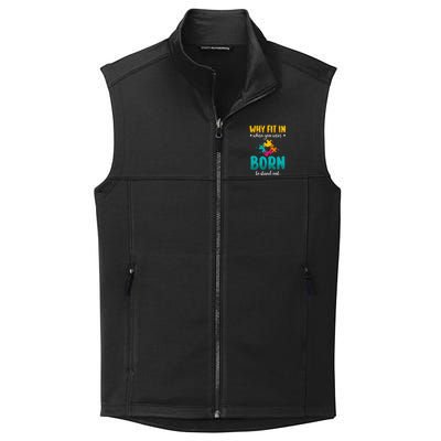 Autism Gifts For Adults Autistic Asperger Syndrom Autist Asd Collective Smooth Fleece Vest