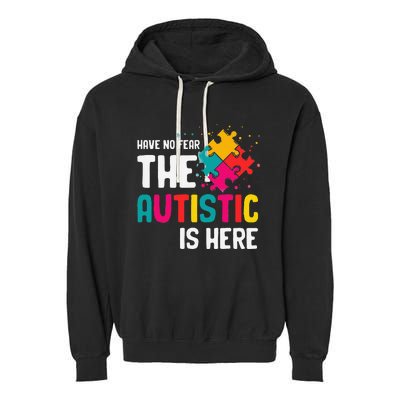 Autism Gifts For Adults Syndrom Autist Asd Autistic Asperger Garment-Dyed Fleece Hoodie