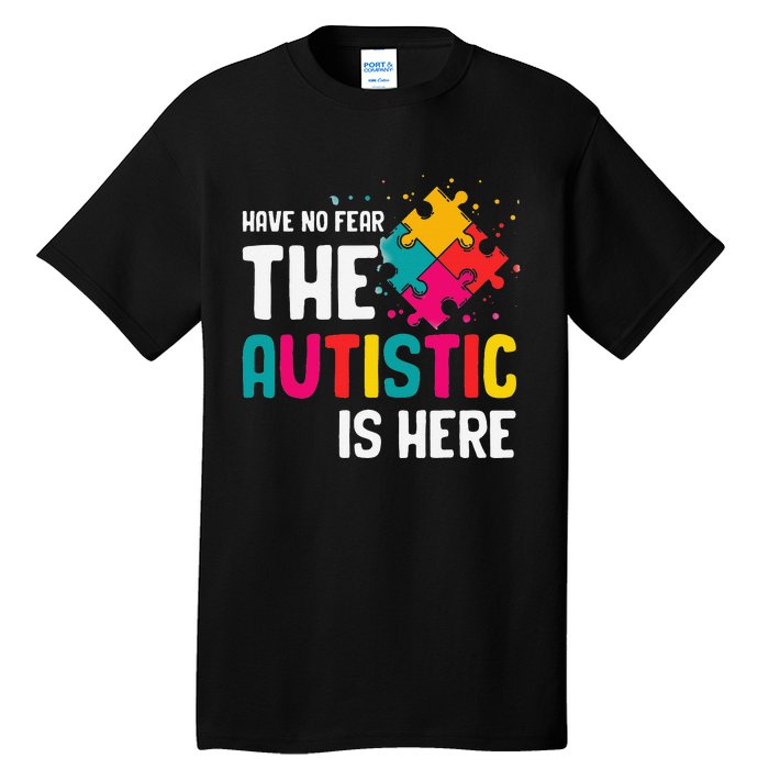 Autism Gifts For Adults Syndrom Autist Asd Autistic Asperger Tall T-Shirt