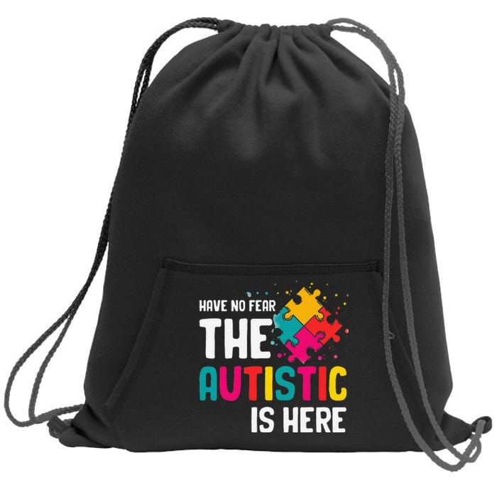 Autism Gifts For Adults Syndrom Autist Asd Autistic Asperger Sweatshirt Cinch Pack Bag