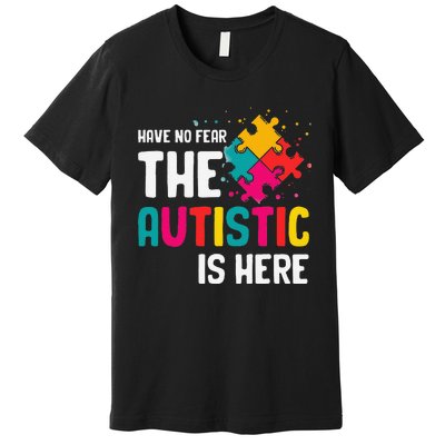 Autism Gifts For Adults Syndrom Autist Asd Autistic Asperger Premium T-Shirt