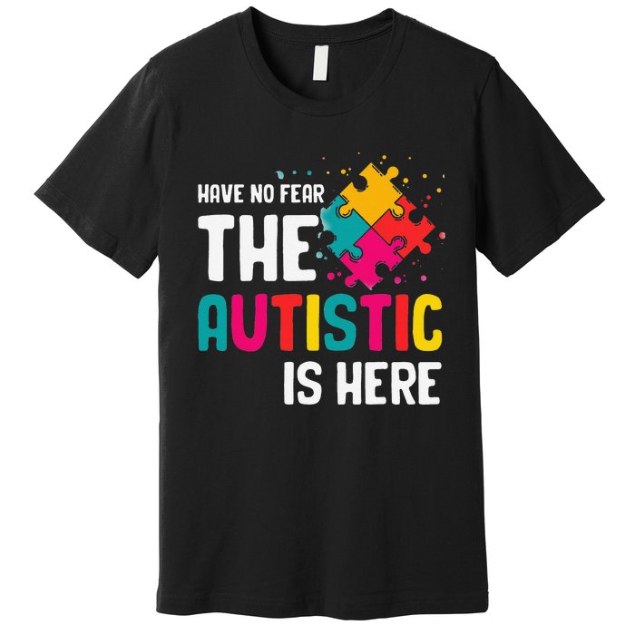 Autism Gifts For Adults Syndrom Autist Asd Autistic Asperger Premium T-Shirt