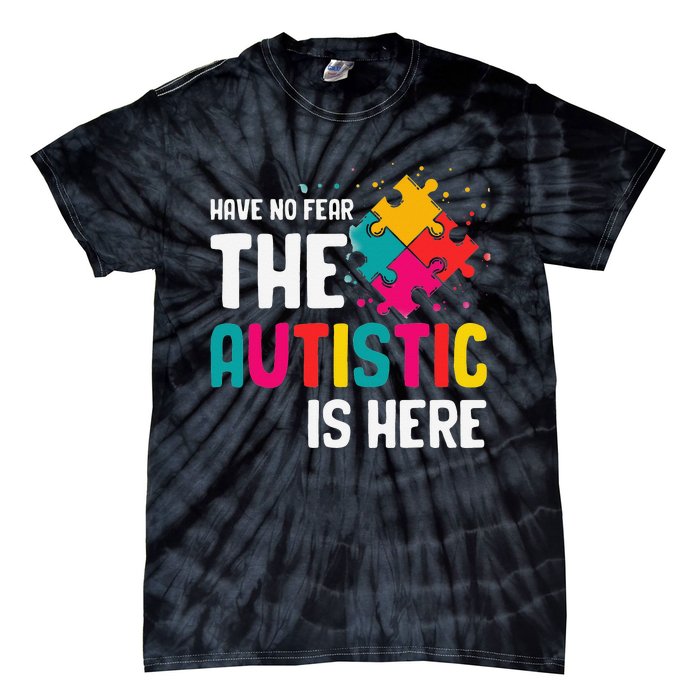 Autism Gifts For Adults Syndrom Autist Asd Autistic Asperger Tie-Dye T-Shirt