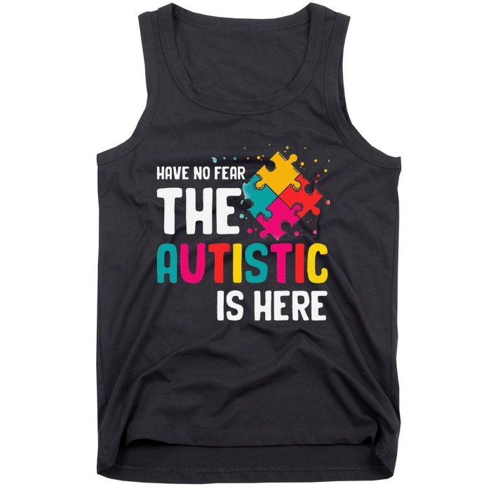 Autism Gifts For Adults Syndrom Autist Asd Autistic Asperger Tank Top