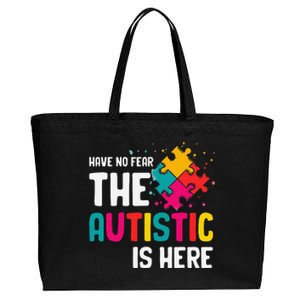 Autism Gifts For Adults Syndrom Autist Asd Autistic Asperger Cotton Canvas Jumbo Tote