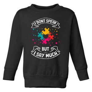 Autism Gifts For Adults Syndrom Autist Asd Autistic Asperger Toddler Sweatshirt