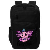 Axolotl Gamesolotl Funny Gamer Video Games Impact Tech Backpack