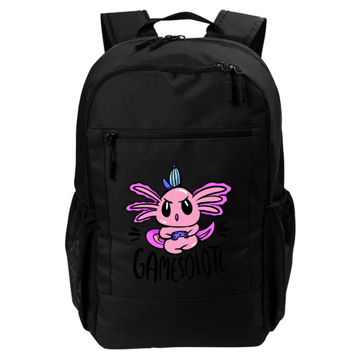 Axolotl Gamesolotl Funny Gamer Video Games Backpack