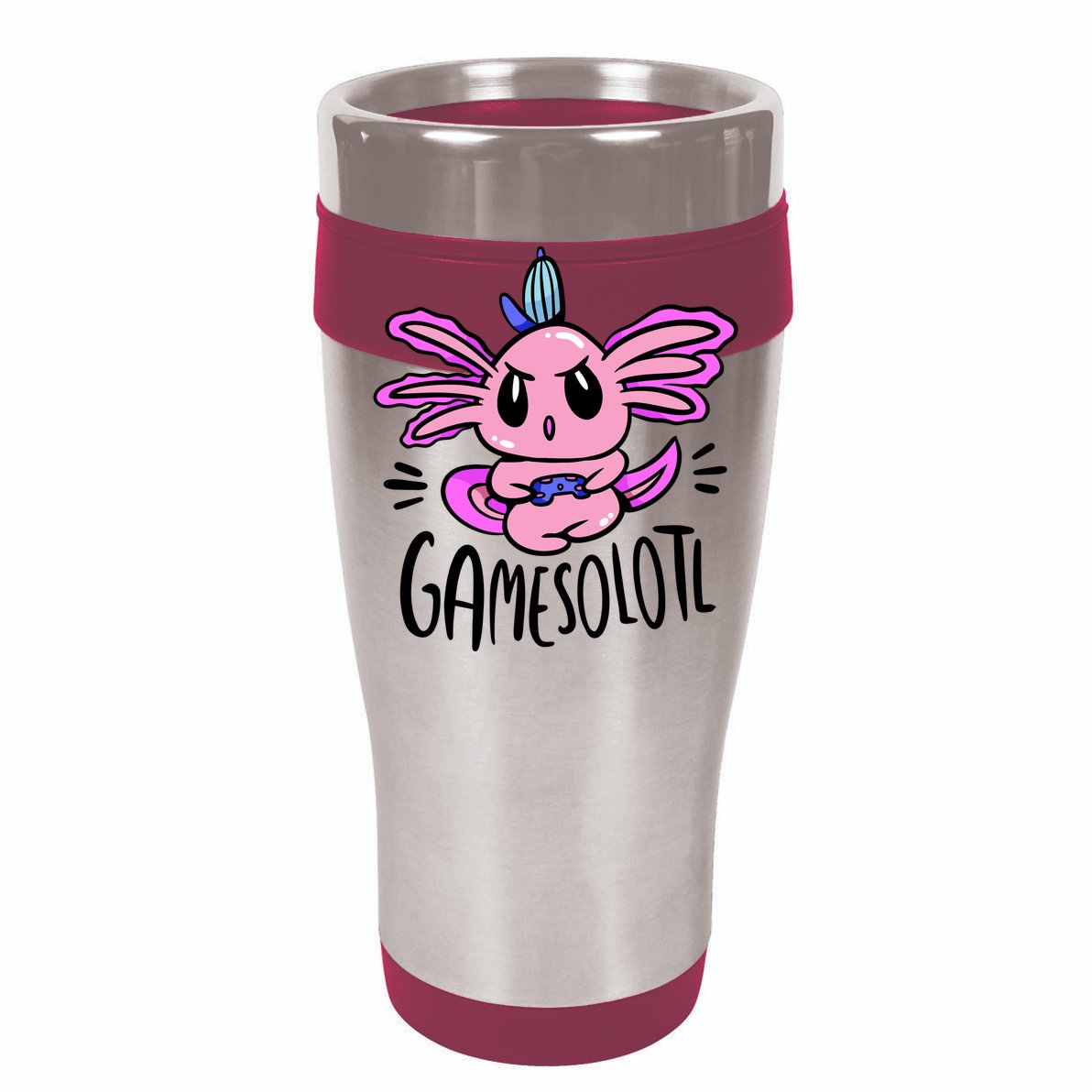 Axolotl Gamesolotl Funny Gamer Video Games Women's Perfect Tri Rocker Tank