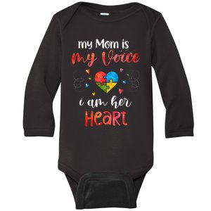 Autism Gifts For Mom Autistic Asperger Syndrom Autist Asd Baby Long Sleeve Bodysuit