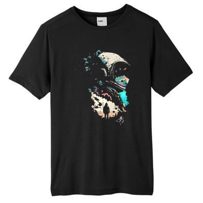 Astronaut Gift For Space Lover Tall Fusion ChromaSoft Performance T-Shirt