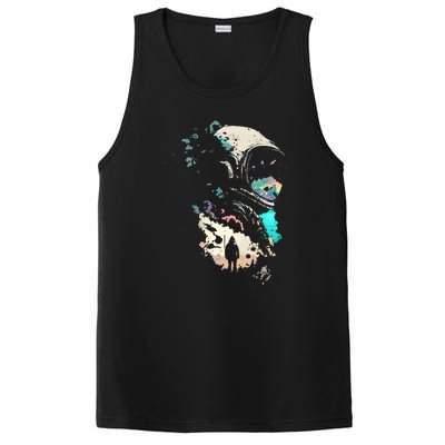 Astronaut Gift For Space Lover PosiCharge Competitor Tank