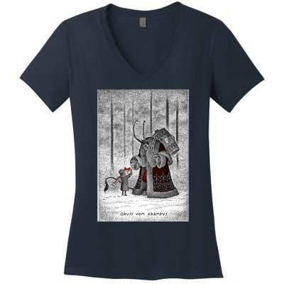 A Gift For Krampus Women's V-Neck T-Shirt