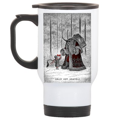 A Gift For Krampus Stainless Steel Travel Mug