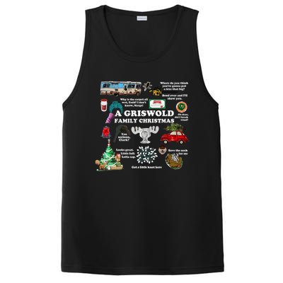 A Griswold Family Christmas Pajamas Holiday Xmas PosiCharge Competitor Tank