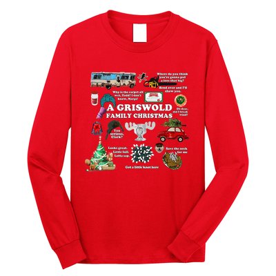 A Griswold Family Christmas Pajamas Holiday Xmas Long Sleeve Shirt