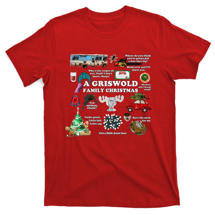 A Griswold Family Christmas Pajamas Holiday Xmas T-Shirt