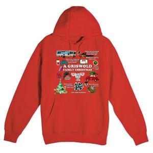 A Griswold Family Christmas Pajamas Holiday Xmas Premium Pullover Hoodie