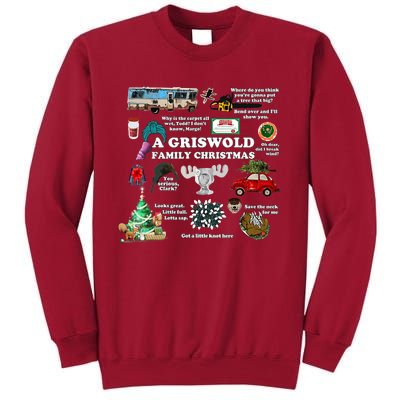 A Griswold Family Christmas Pajamas Holiday Xmas Tall Sweatshirt