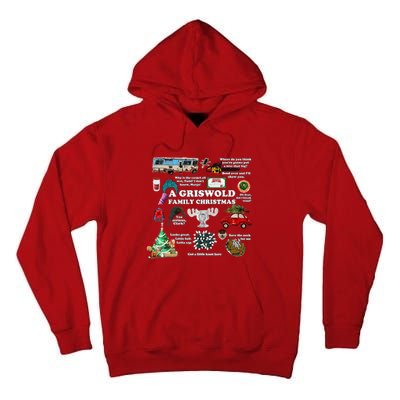 A Griswold Family Christmas Pajamas Holiday Xmas Tall Hoodie