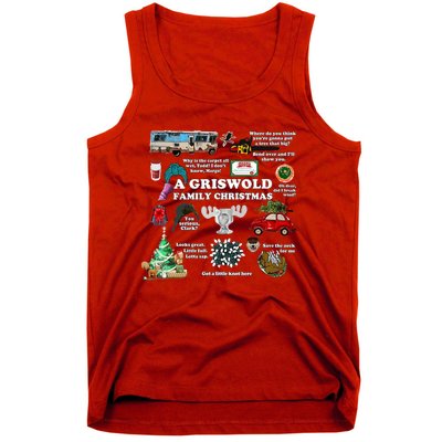 A Griswold Family Christmas Pajamas Holiday Xmas Tank Top