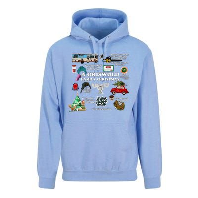 A Griswold Family Christmas Pajamas Holiday Xmas Unisex Surf Hoodie