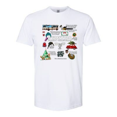 A Griswold Family Christmas Pajamas Holiday Xmas Softstyle CVC T-Shirt