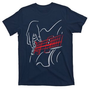 Acoustic Guitar Guitarist Shirts Bass Player Musician Gift T-Shirt