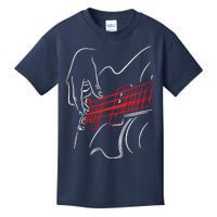 Acoustic Guitar Guitarist Shirts Bass Player Musician Gift Kids T-Shirt