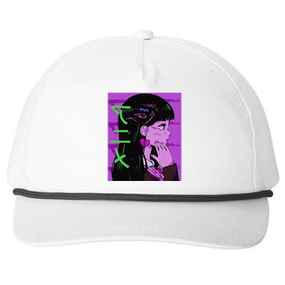 Anime Girl Gift Japan Culture Manga Comics Kawaii Snapback Five-Panel Rope Hat